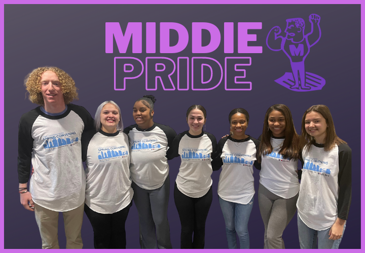 Group of HS students